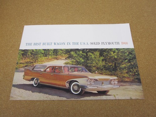1960 plymouth wagons - plymouth,