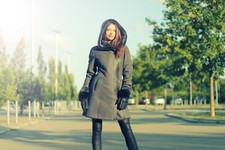 Women Sheepskin Coat Kate