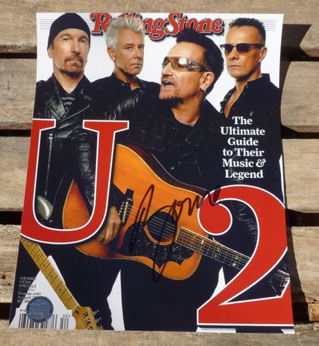 Bono from signed magazine - "bono",