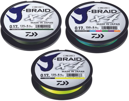 Daiwa braid x4e - j,
