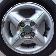 Ford fiesta mk4 14" ALLOY WHEEL 185 55 14 tyre  -