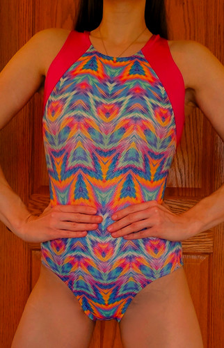 Snowflake gymnastics leotard - snowflake,