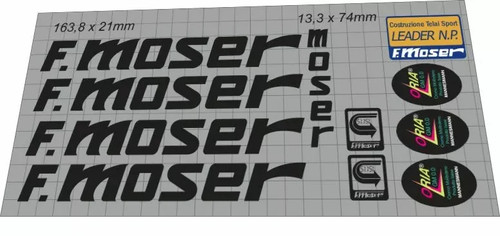Moser leader black - f.,