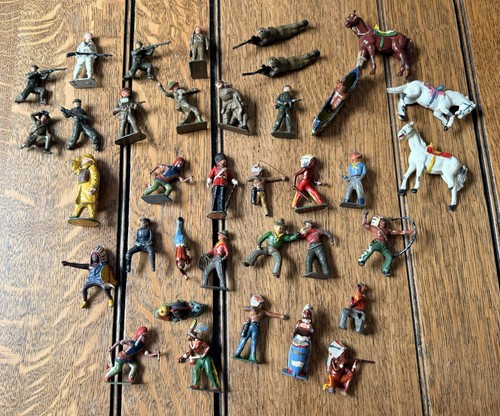 Selection vintage lead - selection,