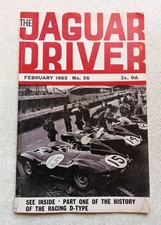 The Jaguar Driver Magazine - February 1965 - No.56.