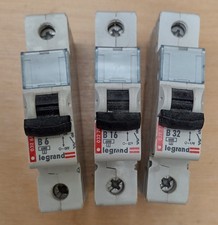 Legrand (Tenby) MCB's 032 prefix 32A, 16A, 6A All Type B 6k