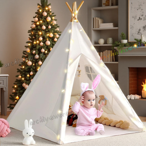 Canvas kids teepee indian tent - teepee,