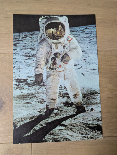 Astronaut buzz aldrin standing - astronaut,