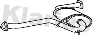 Centre muffler fits - muffler, romeo