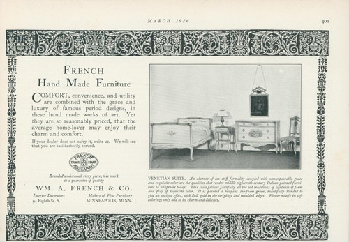 1926 french hand - french, made