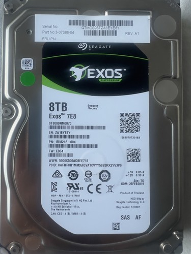 Seagate exos st8000nm0075 - exos,