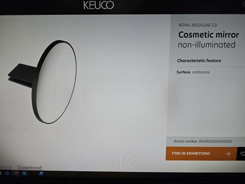 Keuco royal cosmetic mirror - keuco,