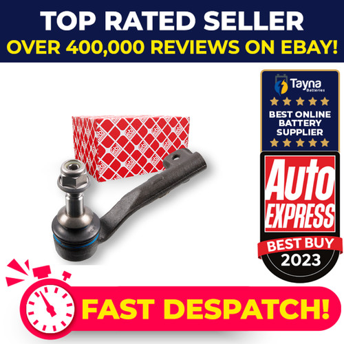 Tie track rod - track, end