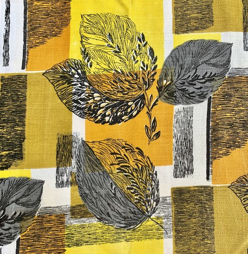 Midcentury retro leaf - midcentury,