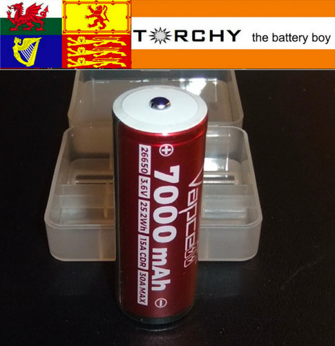Vapcell k70 7ah protected - k70,