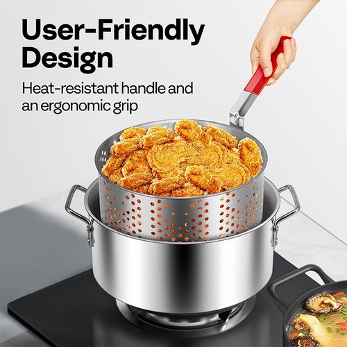 Aluminum fish fryer - fish, w/