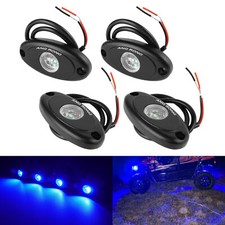 Blue 4 Pods LED Rock Light