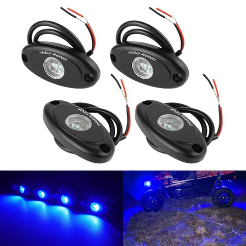 Blue pods led rock light - blue,
