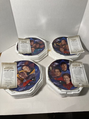 Star trek year plate - 30,