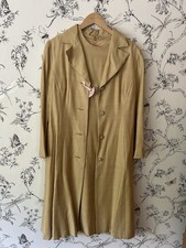 Vintage 2 Piece Dress Suit Raw Silk