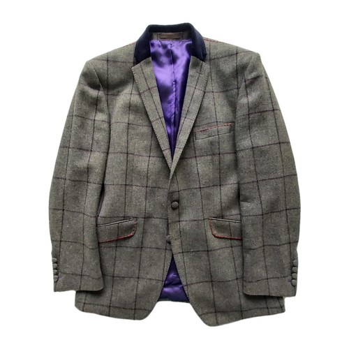 Holland esquire tweed blazer - tweed,