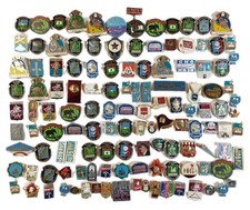 Great Large Joblot Collection Vintage soviet Russian Pin badges 