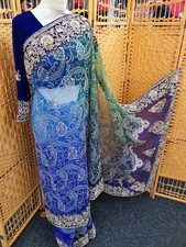 Stylish Stone Saree Party Wear