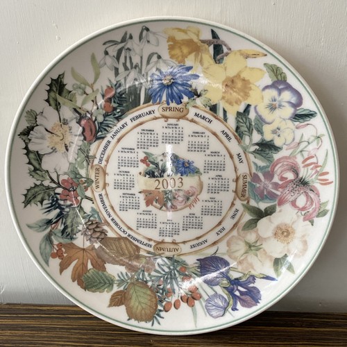 Wedgwood calendar plate - wedgwood,