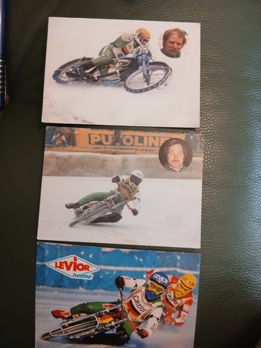 Ice speedway promo - speedway, 1983