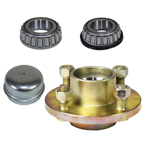 Trailer cast wheel hub 100mm - wheel,