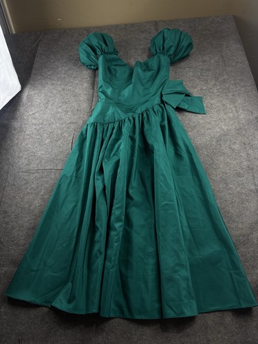 Vtg 80s taffeta drop - vtg,