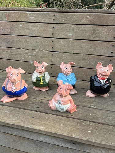 Wade england ceramic piggie - ceramic,