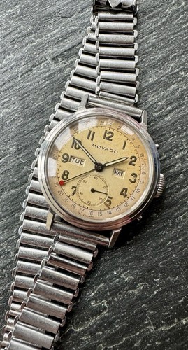 Vintage movado triple - triple, date