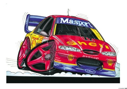 Ford falcon atcc red - ford, (johnson)red