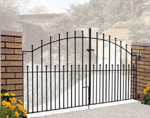 Wrought iron metal double - wrought,