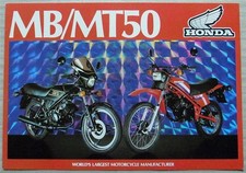 HONDA MB50 & MT50 Motorcycles