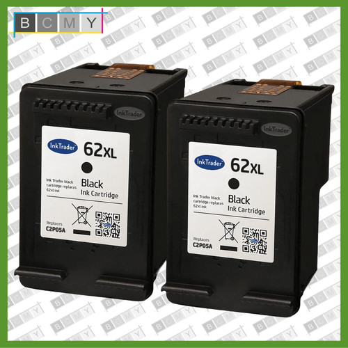 Refilled 62xl black ink - 62xl,