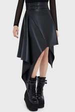 KILLSTAR Skirt Black Noir Ruin