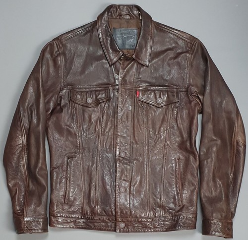 Levi leather trucker - levi’s,
