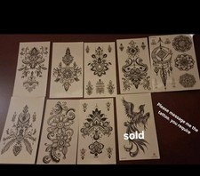 x1 Temporary Tattoo Stickers