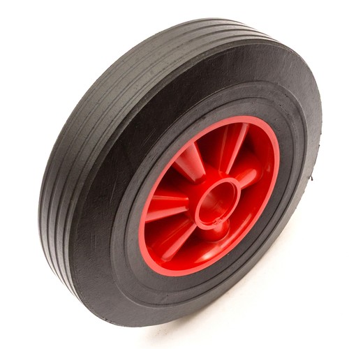 Solid rubber jockey wheel - wheel, 10"