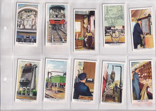 WILLS'S - RAILWAY EQUIPMENT - 1938 - FULL SET SLEEVES