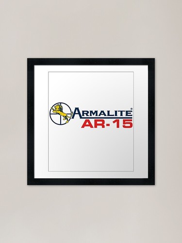 Armalite framed art - armalite,