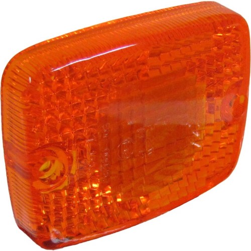 Indicator lens rear amber - lens,