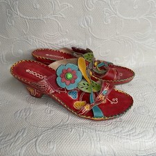 Socofy Womens Shoes 10 Red