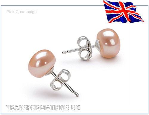 Genuine freshwater pearl - freshwater, stud