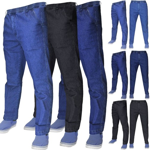 Mens jeans elasticated waist - jeans,