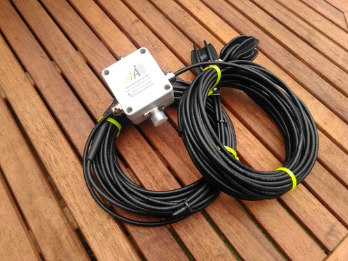 Double bazooka antenna 40 - hf,