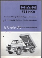 M.A.N. 735 HKA Threeway Tipper