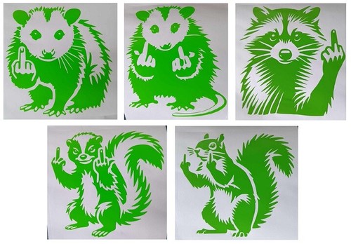 Vinyl decal sticker middle - vinyl,